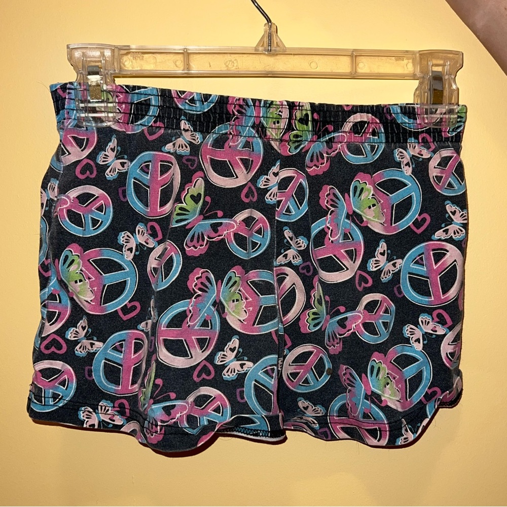 🎈Peace sign and butterfly print everlast sport shorts